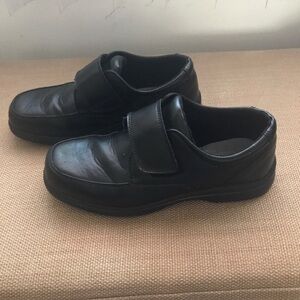 Hush puppies black dress shoes for kids